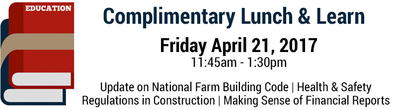 Canadian Farm Builders Association Lunch and Learn