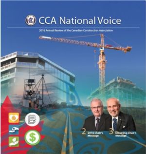 2016 Annual Review of the CCA (Canadian Construction Association)