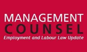 Sherrard Kuzz LLP’s Employment and Labour Law Update - April 2017